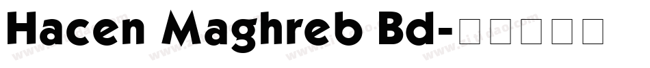 Hacen Maghreb Bd字体转换